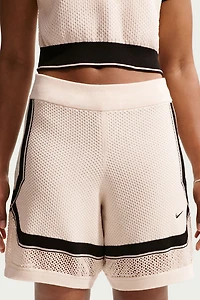 Nike Sportswear Chill Open Knit Mid-Rise Shorts