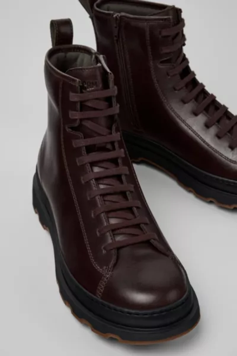 Camper Brutus+ Leather Ankle Boot