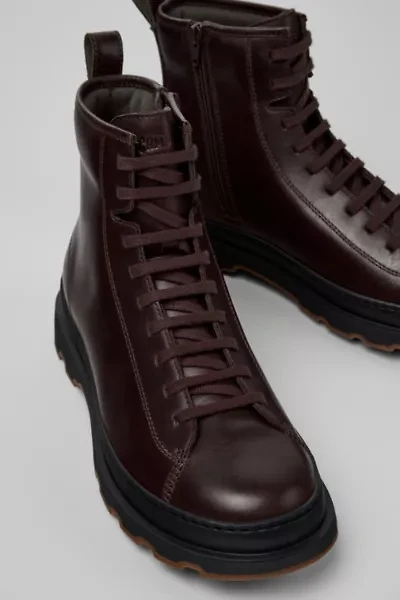 Camper Brutus+ Leather Ankle Boot