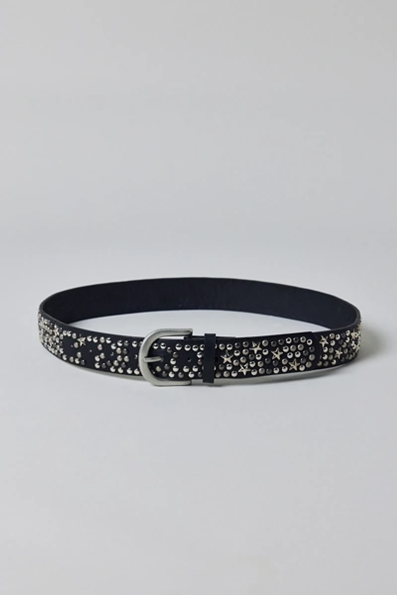 Starstruck Studded Leather Belt