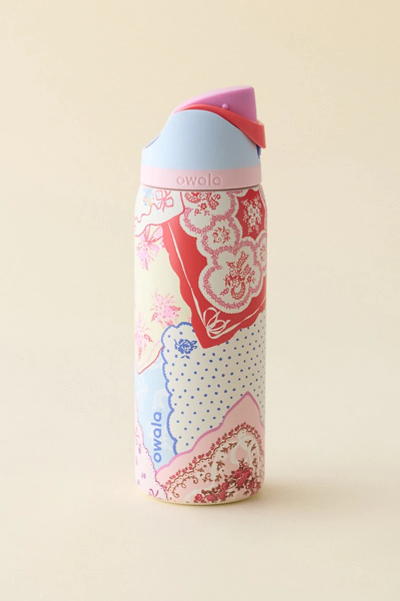 Owala UO Exclusive Hankies Print FreeSip 32 oz Water Bottle
