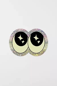 Red Cap Eyeballs Sticker