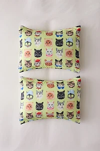 Silly Cats Patterned Sham Set