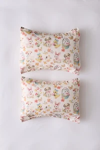 Vintage Style Animal Patterned Sham Set