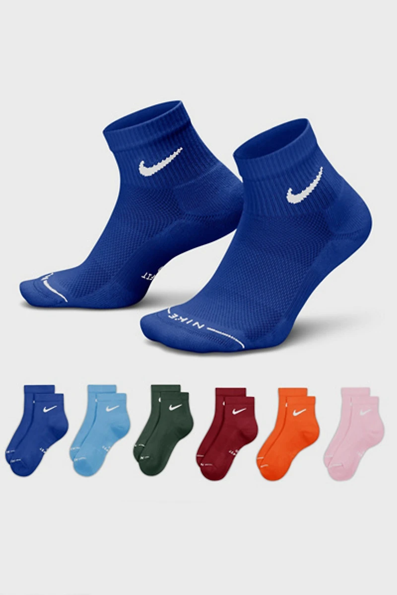 Nike Elevated Ankle Socks 6-Pack