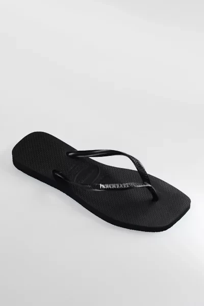 Havaianas Slim Square Metallic Logo Flip Flop Sandal