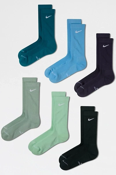 Nike Men's Everyday Elevated Crew Socks 6-Pack