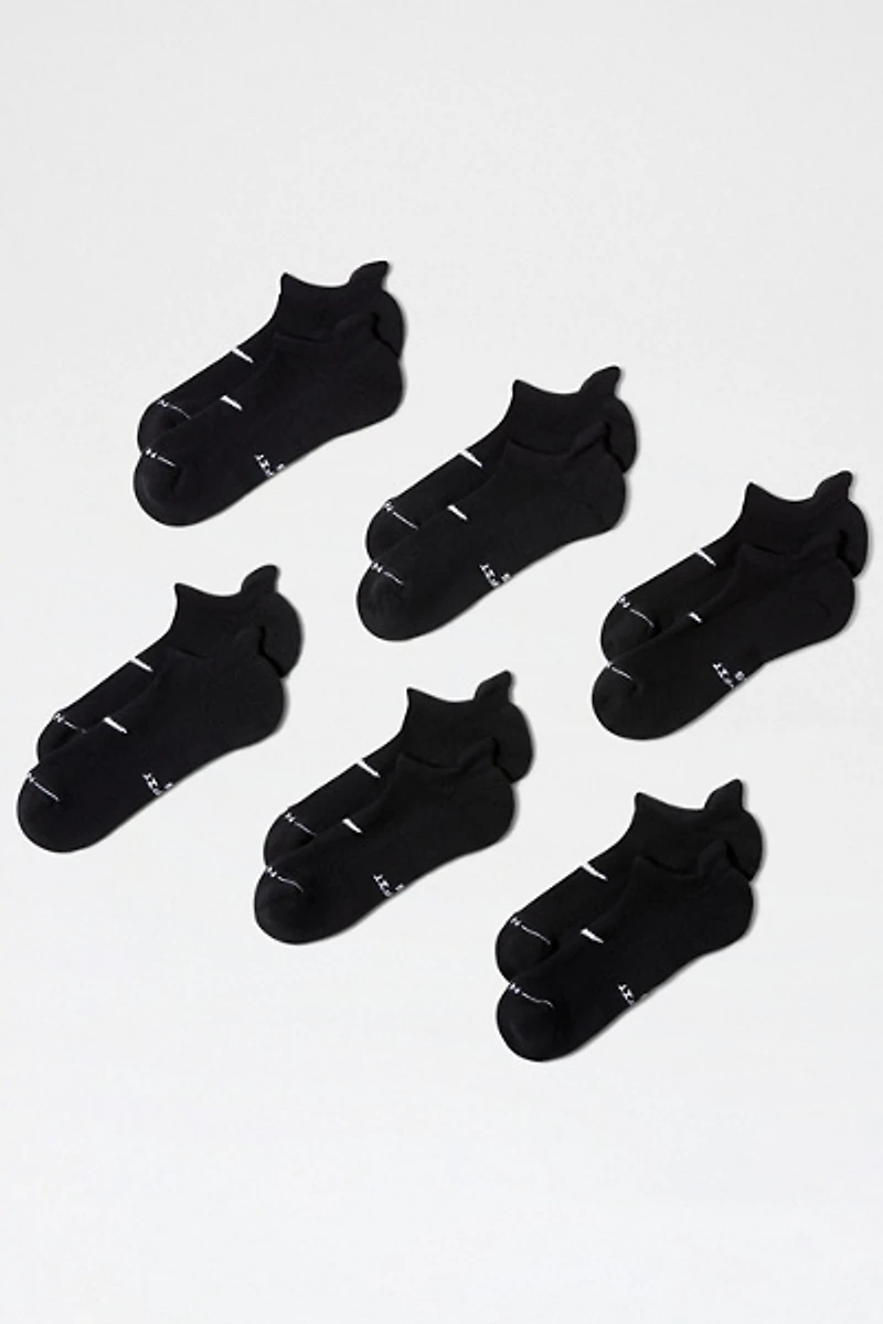 Nike Everyday Elevated No Show Socks 6-Pack
