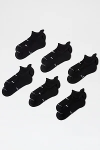 Nike Everyday Elevated No Show Socks 6-Pack