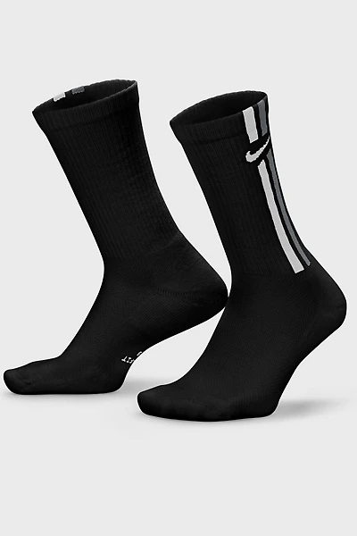 Nike Men's Elevated Stripe Crew Socks 3-Pack