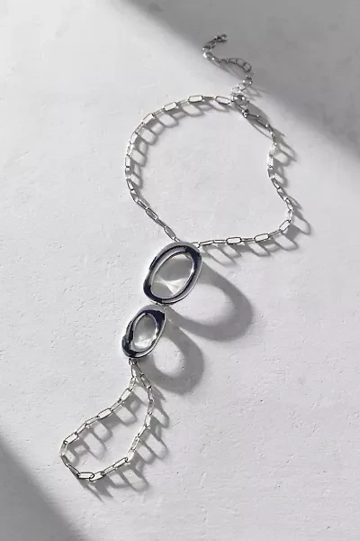 Geo Oval Hand Chain