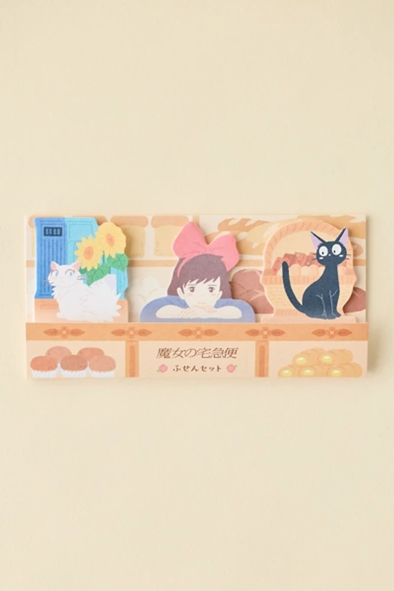 Studio Ghibli Kiki’s Delivery Service Sticky Notepad Set