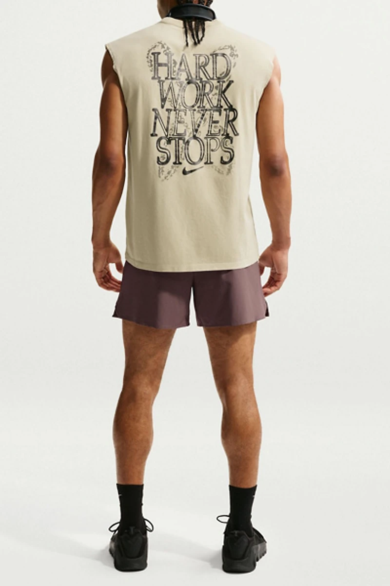 Nike Hard At Work Graphic Tank Top