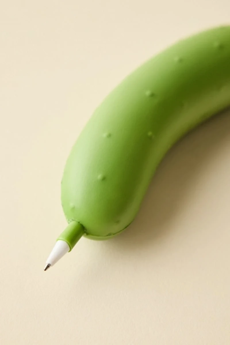 Pickle Squishy Gel Pen