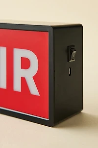 On Air Light Up Desk Sign