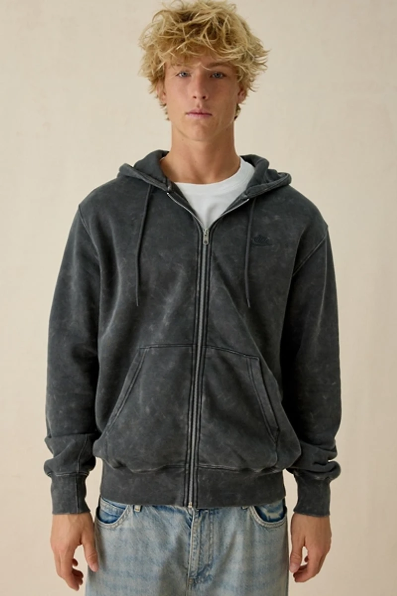 Nike Club Full-Zip Fleece Hoodie Sweatshirt