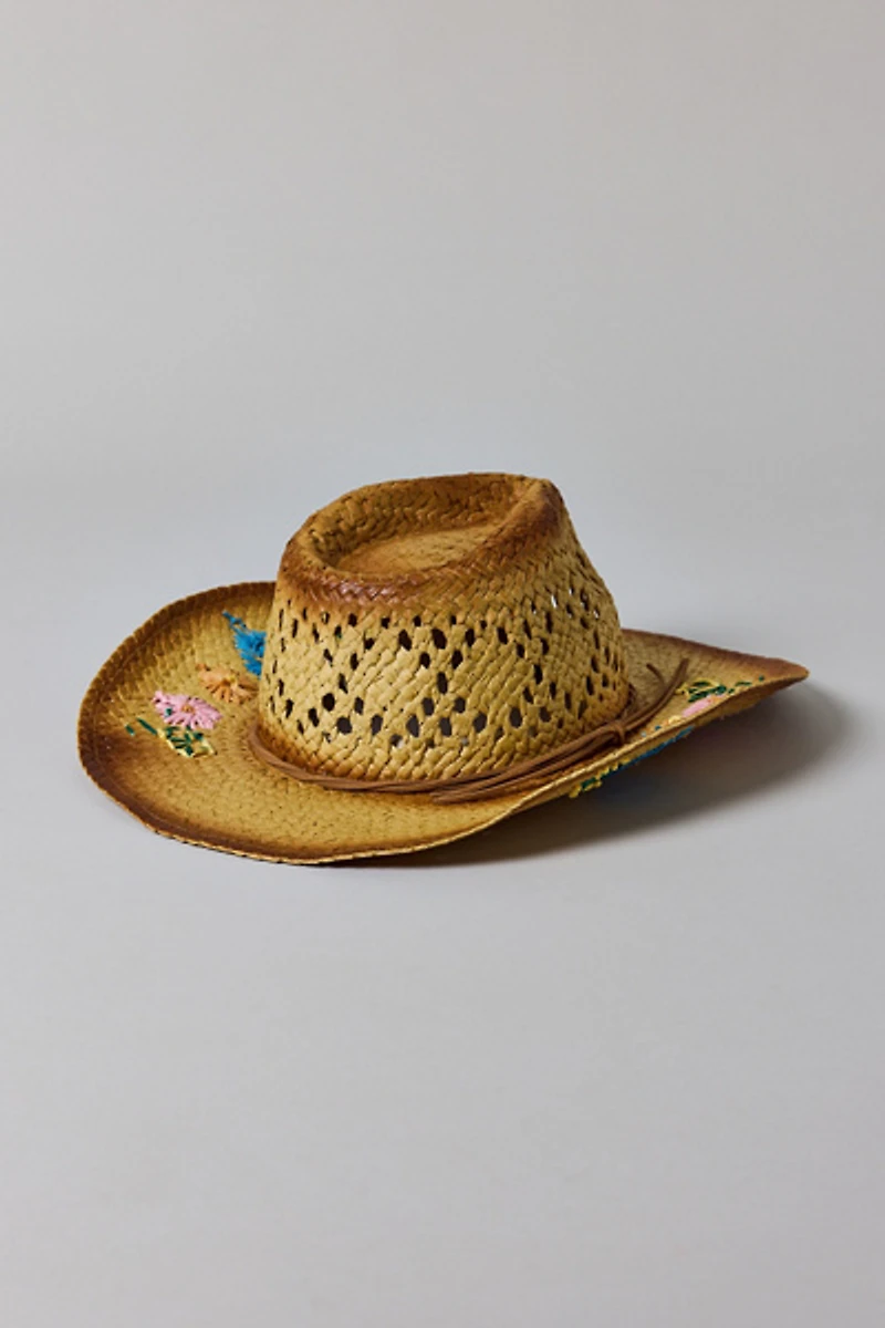 Dakota Floral Burnished Cowboy Hat