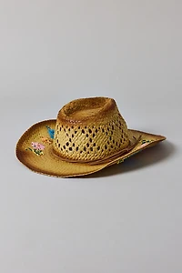 Dakota Floral Burnished Cowboy Hat