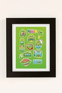 kidnichols Froggy Fan Art Print