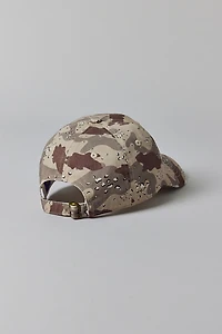 UO Father Figure Embroidered Camo Hat