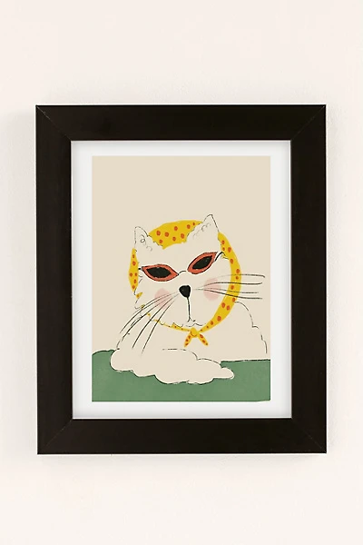 ANIAGRETASTUDIO NMCH Cool Cat Art Print
