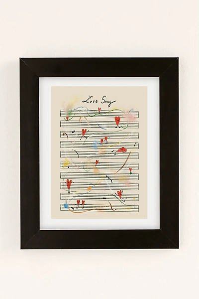 ANIAGRETASTUDIO NMCH Love Song Art Print