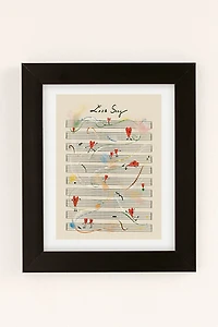 ANIAGRETASTUDIO NMCH Love Song Art Print