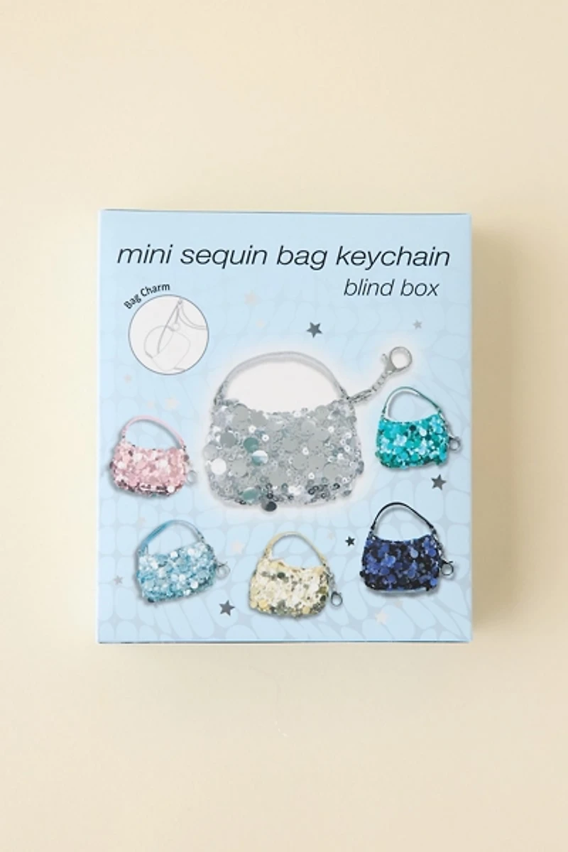 Mini Sequin Bag Blind Box Keychain