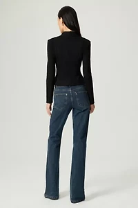 Nocturne Zip Detail Top