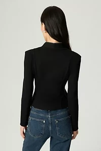Nocturne Zip Detail Top
