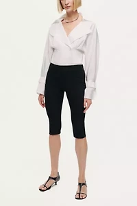 Nocturne Layered Collar Wrap Bodysuit