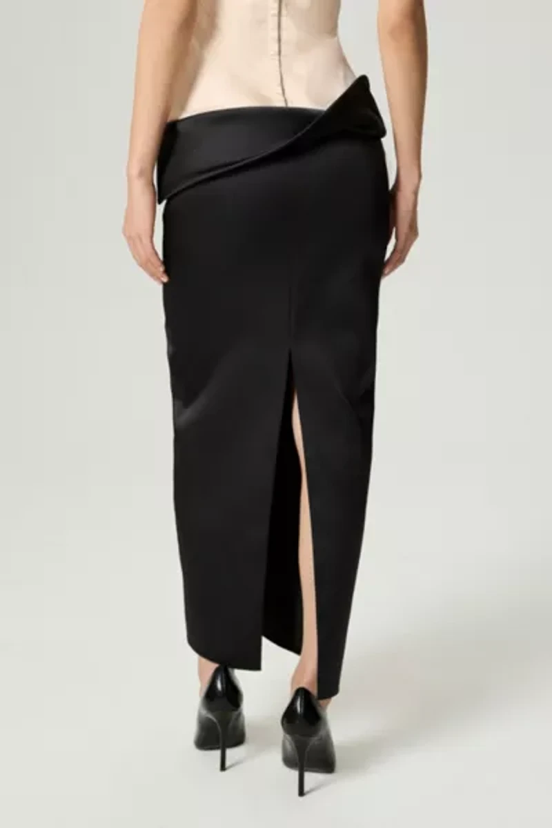 Nocturne Draped Sweetheart Corset Dress