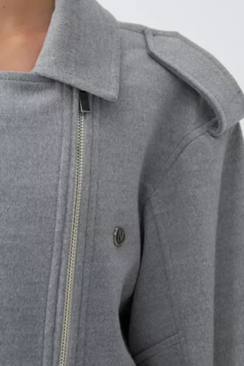 Nocturne Oversized Double-Breasted Coat