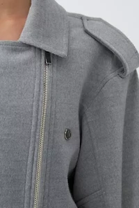 Nocturne Oversized Double-Breasted Coat