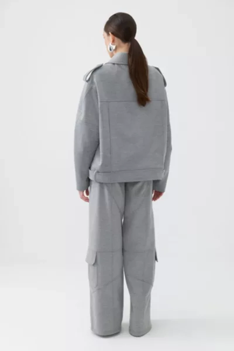 Nocturne Oversized Double-Breasted Coat