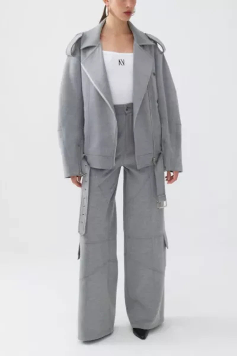 Nocturne Oversized Double-Breasted Coat