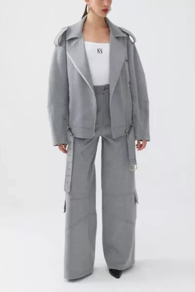 Nocturne Oversized Double-Breasted Coat