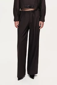 Nocturne Relaxed Drawstring Wide Leg Pant