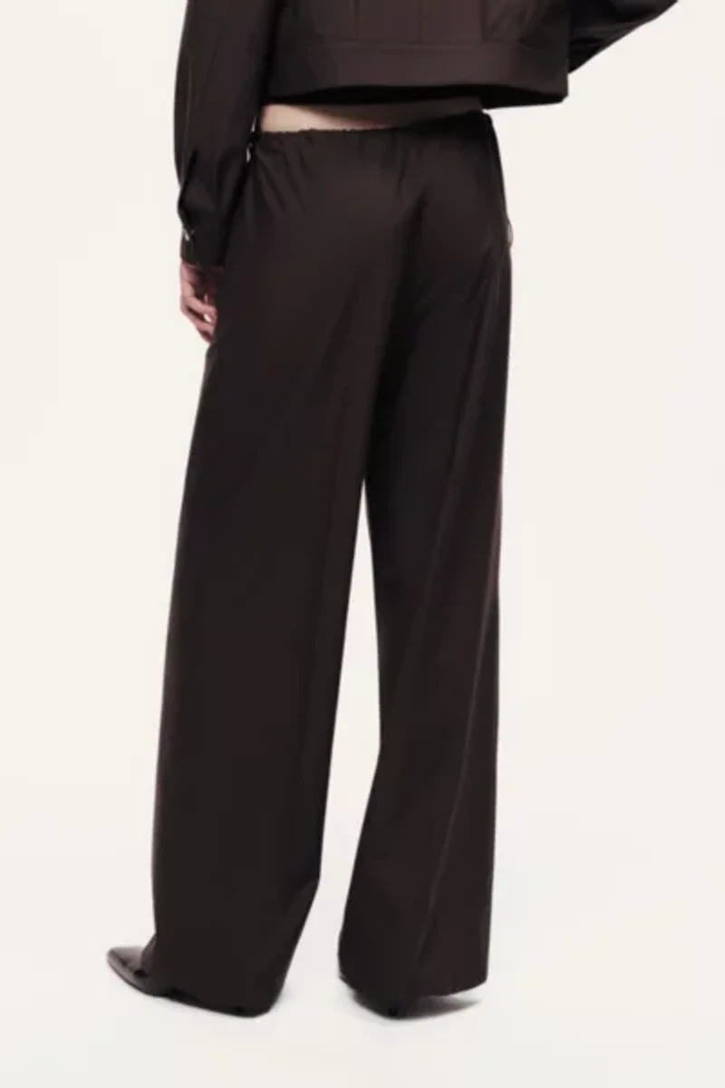 Nocturne Relaxed Drawstring Wide Leg Pant