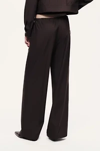 Nocturne Relaxed Drawstring Wide Leg Pant