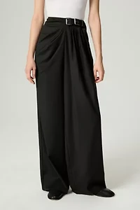 Nocturne Double-Buckle High-Waist Pant