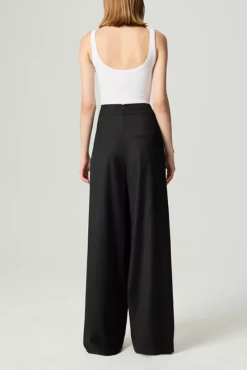 Nocturne Double-Buckle High-Waist Pant