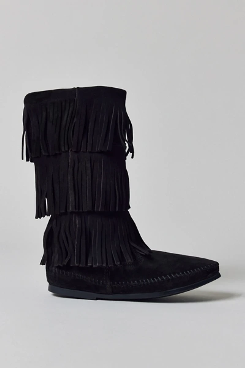 Minnetonka 3-Layer Fringe Boot