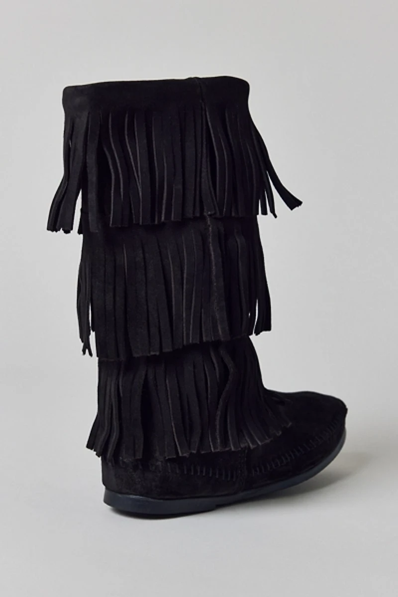 Minnetonka 3-Layer Fringe Boot