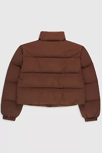 Madhappy Women's Cropped Cozy Puffer Jacket