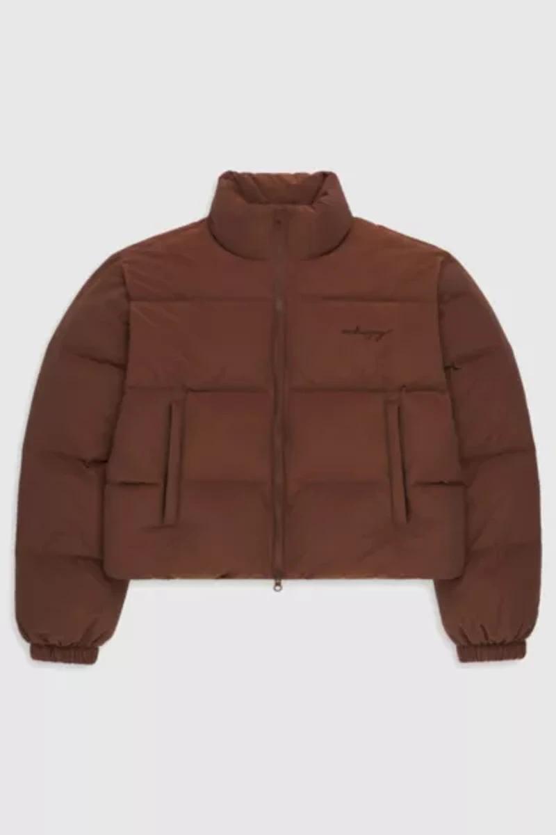 Madhappy Women's Cropped Cozy Puffer Jacket