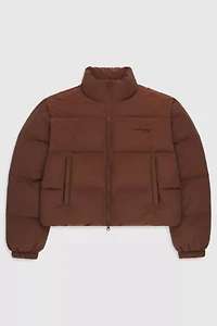 Madhappy Women's Cropped Cozy Puffer Jacket