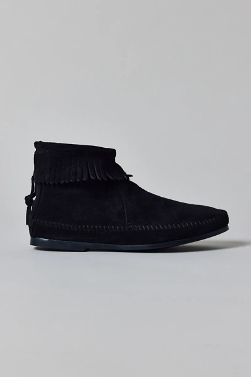 Minnetonka Back Zip Hardsole Boot