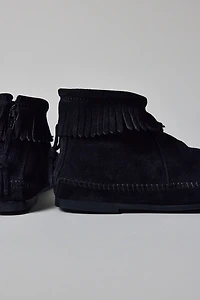 Minnetonka Back Zip Hardsole Boot