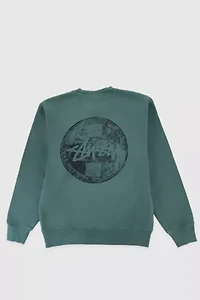 Stussy Dot Stamp Pigment Dyed Crew